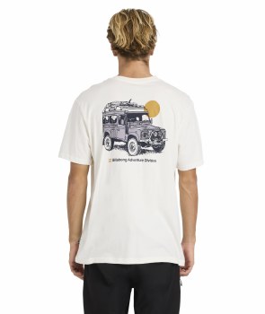 BB MEN'S MAKE TRACKS TEE OFF WHITE XL