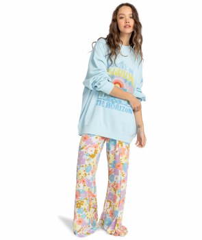 BB RIDE IN OVERSIZE SWEATER BLISS BLUE 10 M