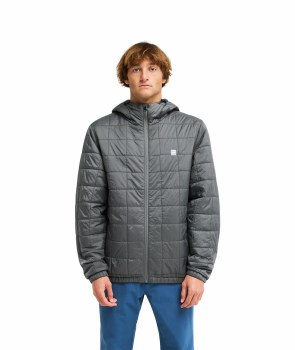 BB MEN'S ROCKIES PUFFER COAT PEWTER S