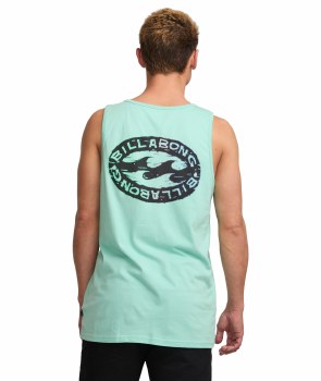BB MEN'S STRETCH WAVE TANK TOP BERMUDA S