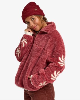 BB WOMEN'S SUN FUN 1/2 ZIP FLEECE M/10