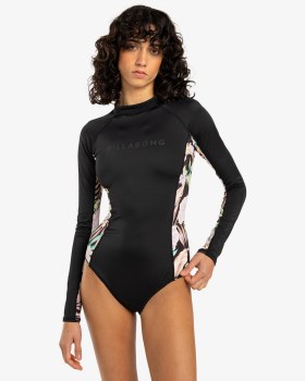 BB WOMEN'S TROPIC L/S SWIMSUIT XS/6