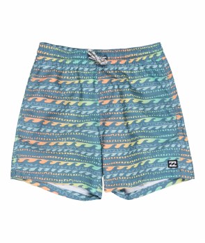 BB JNR VACAY LB BOARDSHORTS MULTI 8