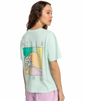 BB WOMEN'S HELLO SUN TEE MINT 8 S
