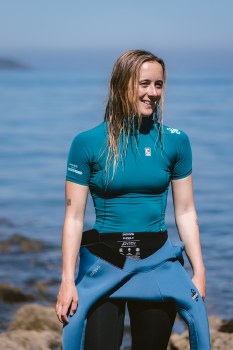 CS WOMEN'S RASH X NU SS EMERALD 8