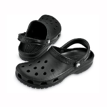 CROCS ADULT CLASSIC CLOG BLACK M9