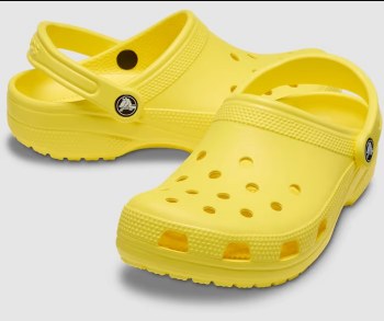 CROCS TODDLER CLASSIC CLOG YELLOW C7