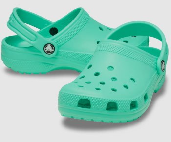 CROCS TODDLER CLASSIC CLOG LAGOON C10