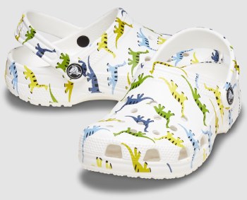 CROCS KIDS CLASSIC PRINT CLOG DINOS J2