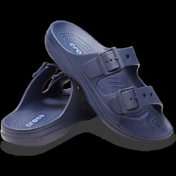 CROCS MEN'S SATURDAY SANDAL NAVY N10/UK9