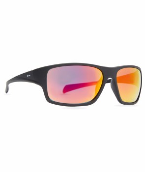 DOT DASH EDGE SUNGLASSES BLACK/LUNAR