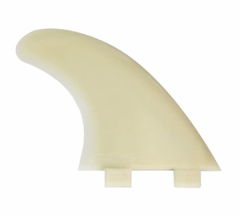 FCS M3 Natural Glass Flex Fin Set