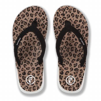 FOAMLIFE WOMEN'S ZIKAT SAND/LEOPARD 5