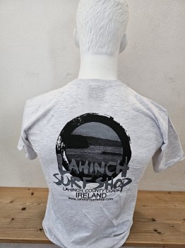 LSS CIRCLE PRINT JNR TEE ASH 2XL