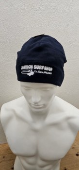 SURF SHOP FLEECE BEANIE NAVY