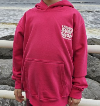 LSS SURF GOAT JNR HOODY PINK BABY