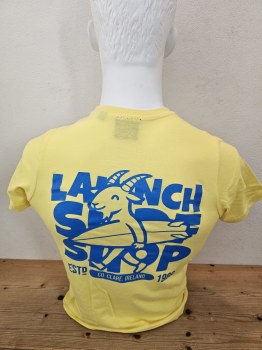 LSS GOAT PRINT JNR TEE YELLOW XL
