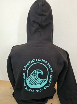 LSS KNOT WAVE ADULT HOODY BLACK XS