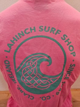 LSS KNOT WAVE WOMEN'S TEE PINK M