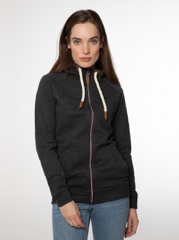 NXG GRACEY FULL ZIP HOODY BLACK XS/34