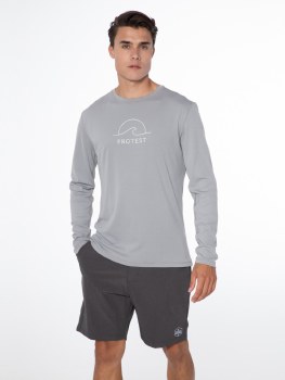 PT MEN'S AILMER L/S UV TEE/RASH VEST XL