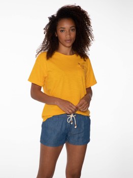 PROTEST WOMEN'S BO TEE YELLOW L/12