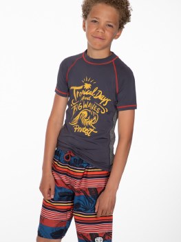 PROTEST S/S JNR CASR RASH VEST AGE 16