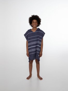 PROTEST JNR FLORIAN PONCHO OXFORD BLUE