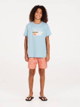 PR JUNIOR LOYD TEE TOURMALINE BLUE 164/14