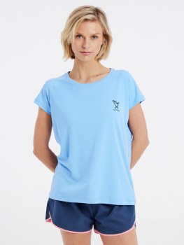 PR WOMEN'S MERU UV T-SHIRT BLUE XL/42/14