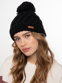 PR ADULT PAISLEY BEANIE BLACK