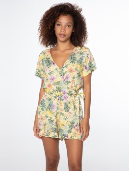 PR WOMEN'S ITABO PLAYSUIT YELLOW XS/34
