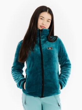 PR JNR JOANNE ZIP FLEECE BLUE 140/10