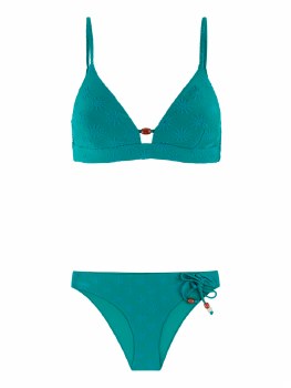PR WOMEN'S MERMAID BIKINI GREEN S/36/UK8