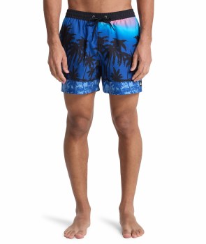 QS MEN'S E'DAY PRINTED SWIMSHORTS MONACO S