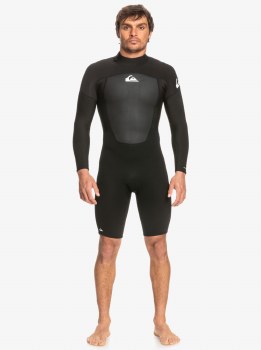 QS 2/2 BZ MEN'S PROLOG L/S SHORTI BLACK M