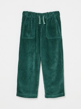 QS KIDS CRUISER CORD PANTS FOREST GREEN 3