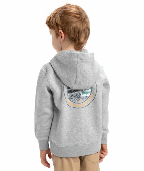 QS MINIS DAY TRIPPER ZIP HOODY GREY 2