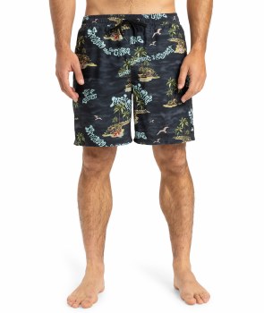 QS MEN'S E-DAY STRAIGHT 17 BLK NATUR M