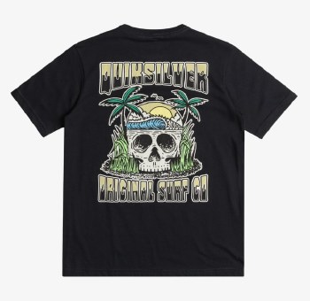 QS JNR ETERNAL VACATION TEE BLACK 10