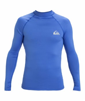 QS MEN'S E'DAY UPF50 L/S RASH VEST XS