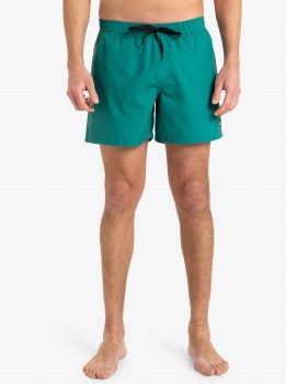 QS MEN'S E'DAY SOLID VOLLEY SHORT TEAL S