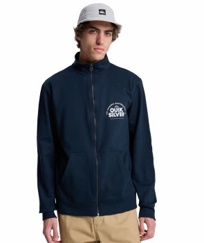 QS MEN'S FULL ZIP SWEATER NAVY S
