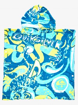QS JUNIOR HOODY TOWEL SNORKLE BLUE