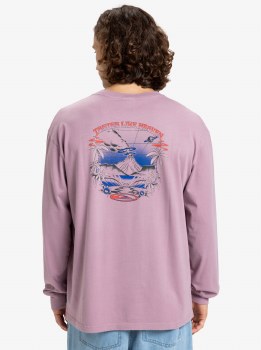 QS MEN'S HOLLOW COVES L/S TEE S