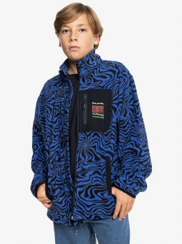 QS JUNIOR ICE FIELDS ZIP FLEECE NEBULAS 12