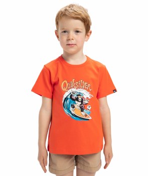 QS MINI'S KONG STORY TEE ORANGE 4