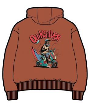 QS GROMS MONKEY CIRCLE HOODY AGE 7