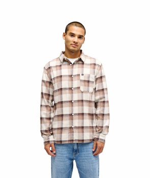 QS MEN'S MOTHERFLY SHIRT PINE BARK S