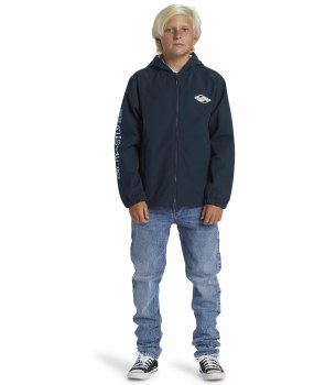 QS KIDS OVERCAST WINDBREAKER NAVY 14